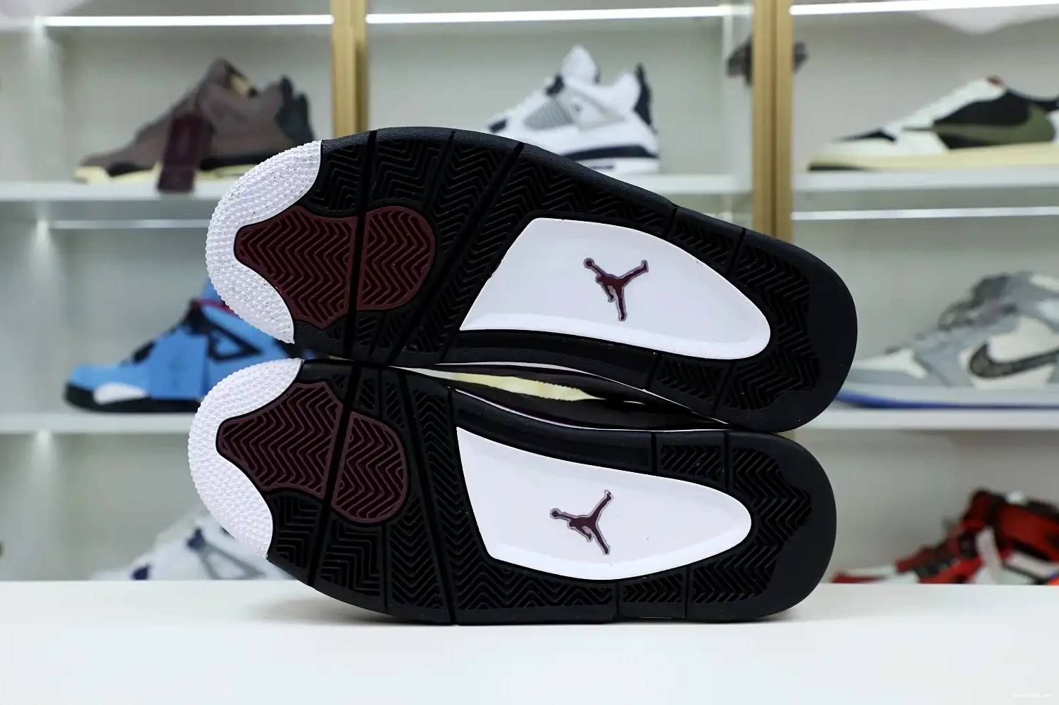 SAINT-GERMAIN JORDAN AIR PARIS Kimikick RETRO 4 'BORDEAUX' JORDAN AIR X 0531